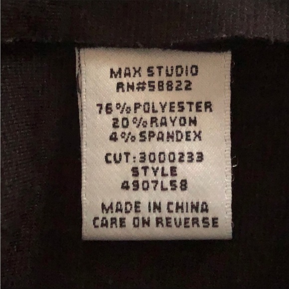 Max Studio Black Sleeveless Sheath Dress Size Small - Picture 16 of 16